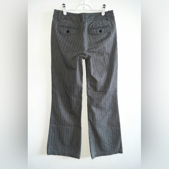 Grey wide-leg professional slacks, 4 - Picture 11 of 16